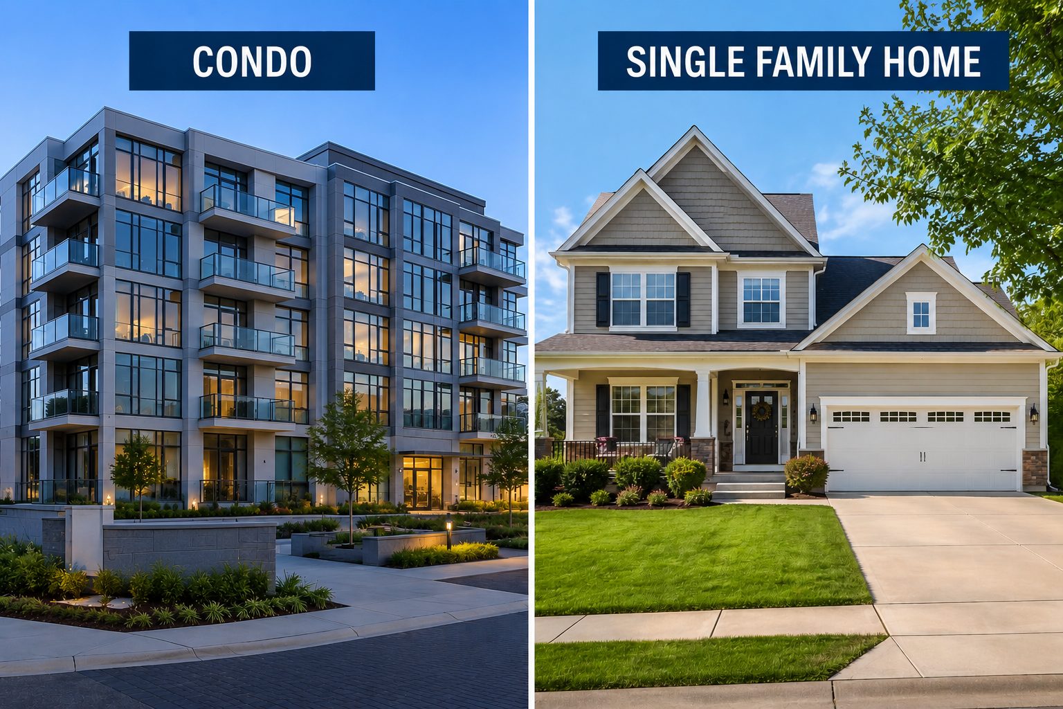 Condo vs Single-Family Home
