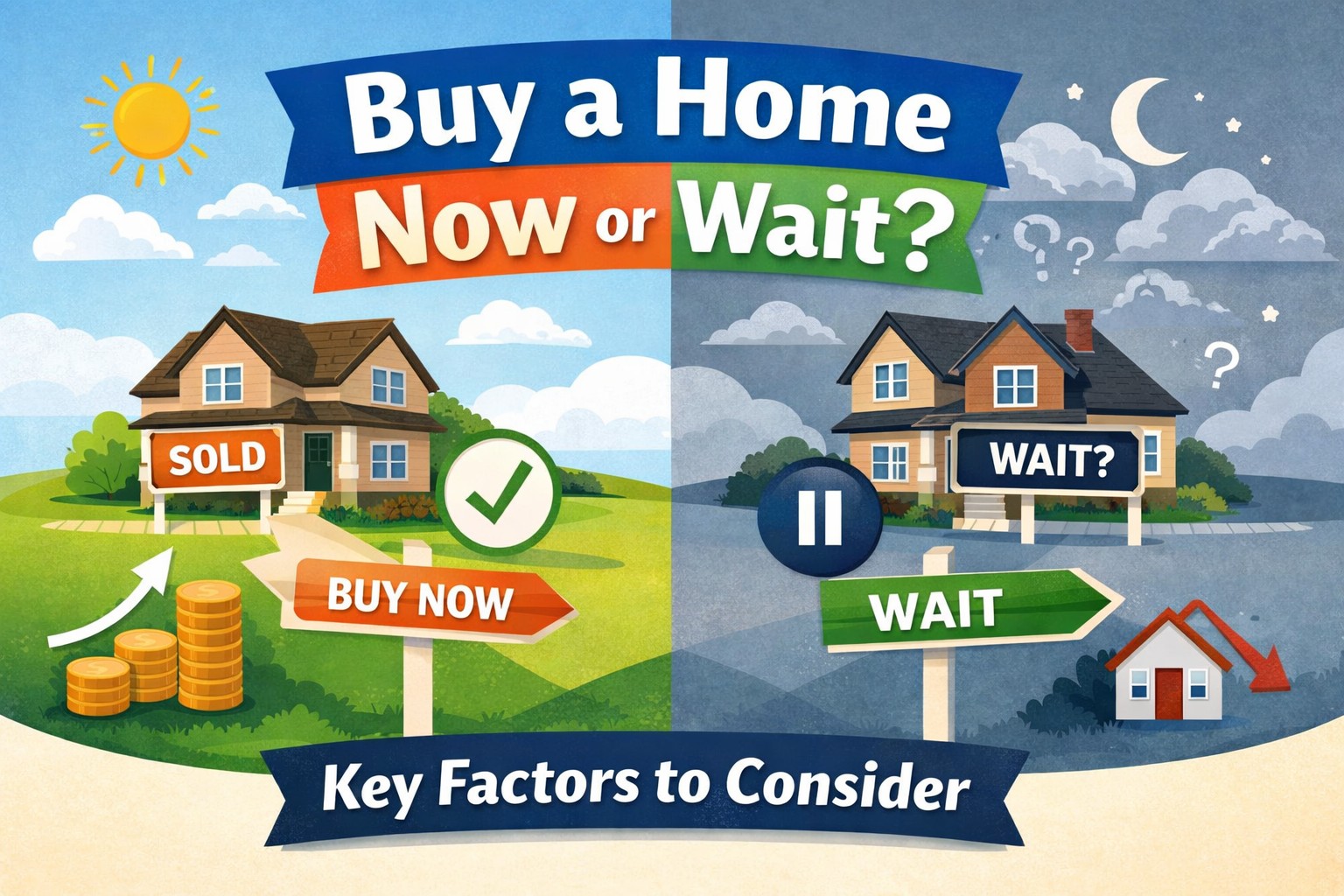 Buy Now or Wait? Key Home-Buying Factors
